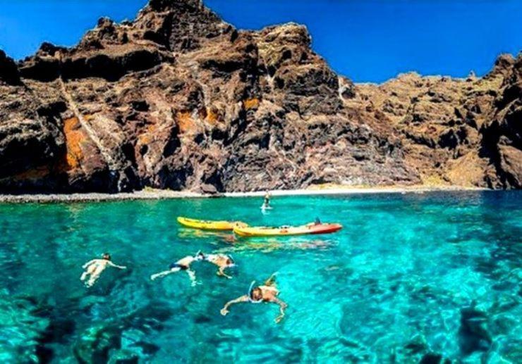 Apartamento Incleibles Vistas Al Oceano Y Piscina. Acantilado de los Gigantes Bagian luar foto