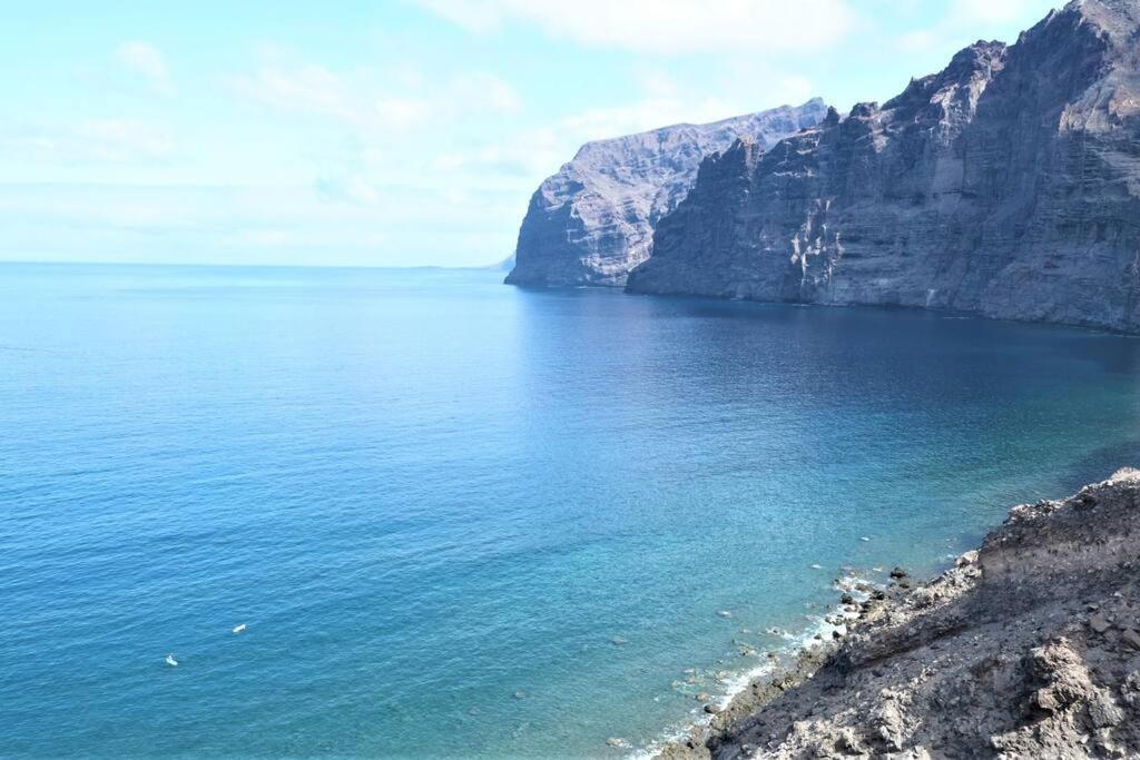 Apartamento Incleibles Vistas Al Oceano Y Piscina. Acantilado de los Gigantes Bagian luar foto