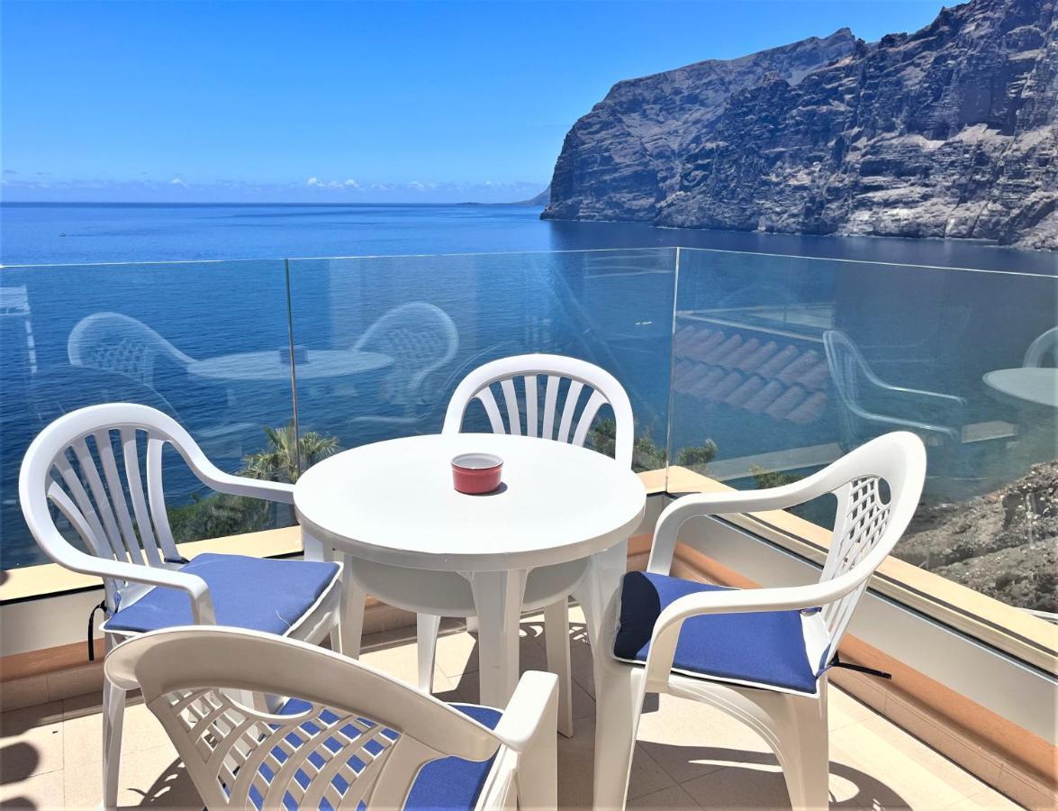 Apartamento Incleibles Vistas Al Oceano Y Piscina. Acantilado de los Gigantes Bagian luar foto
