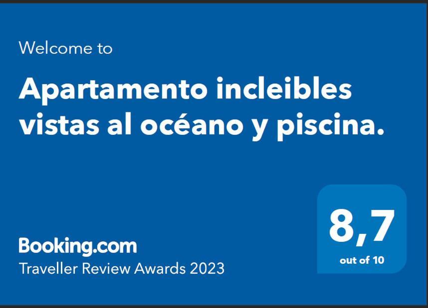 Apartamento Incleibles Vistas Al Oceano Y Piscina. Acantilado de los Gigantes Bagian luar foto