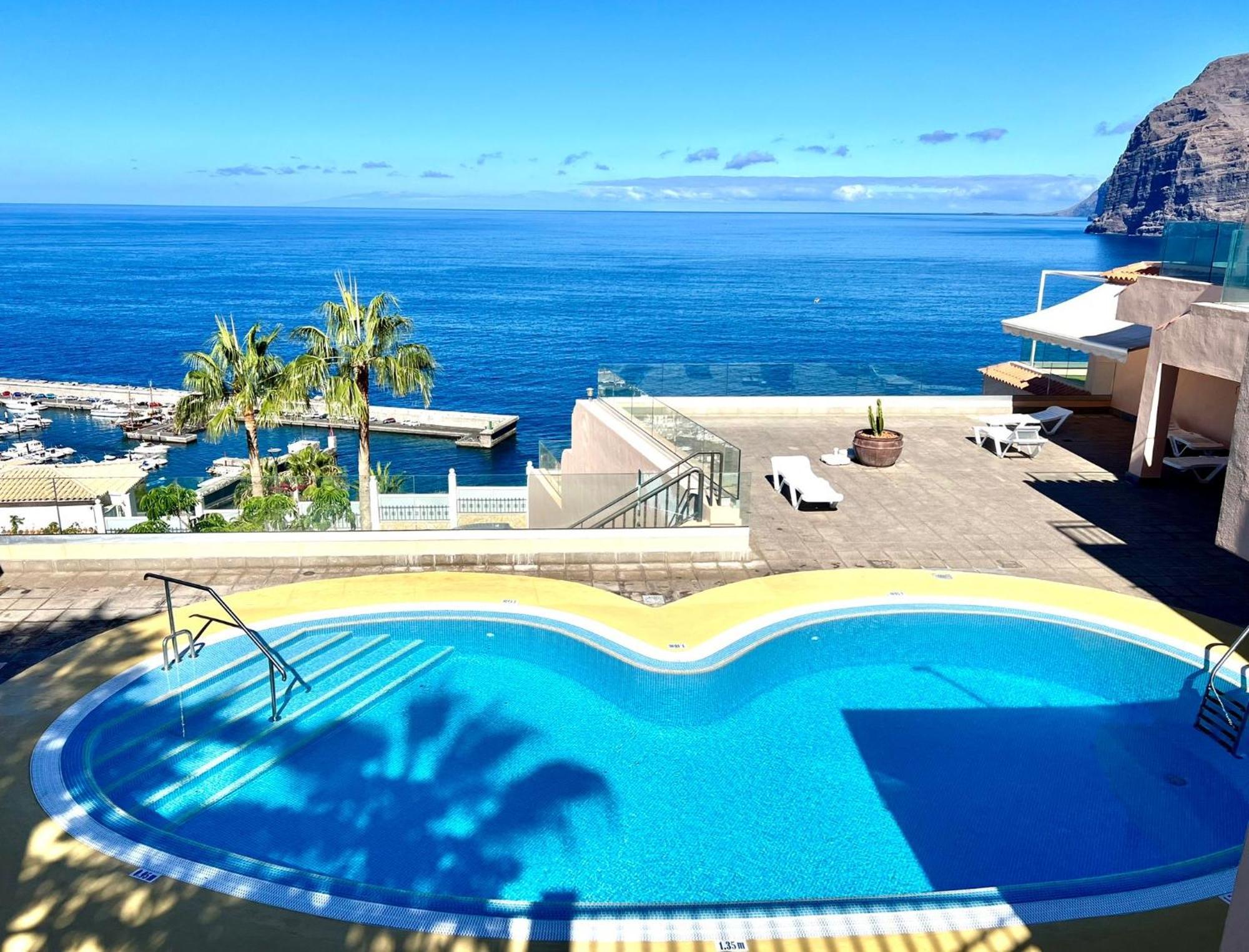 Apartamento Incleibles Vistas Al Oceano Y Piscina. Acantilado de los Gigantes Bagian luar foto