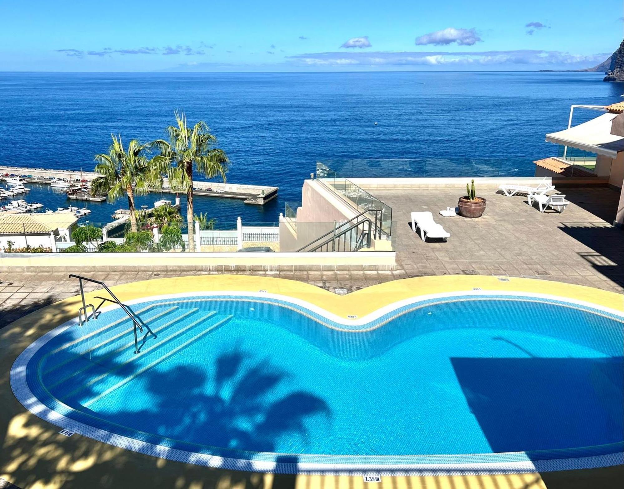 Apartamento Incleibles Vistas Al Oceano Y Piscina. Acantilado de los Gigantes Bagian luar foto