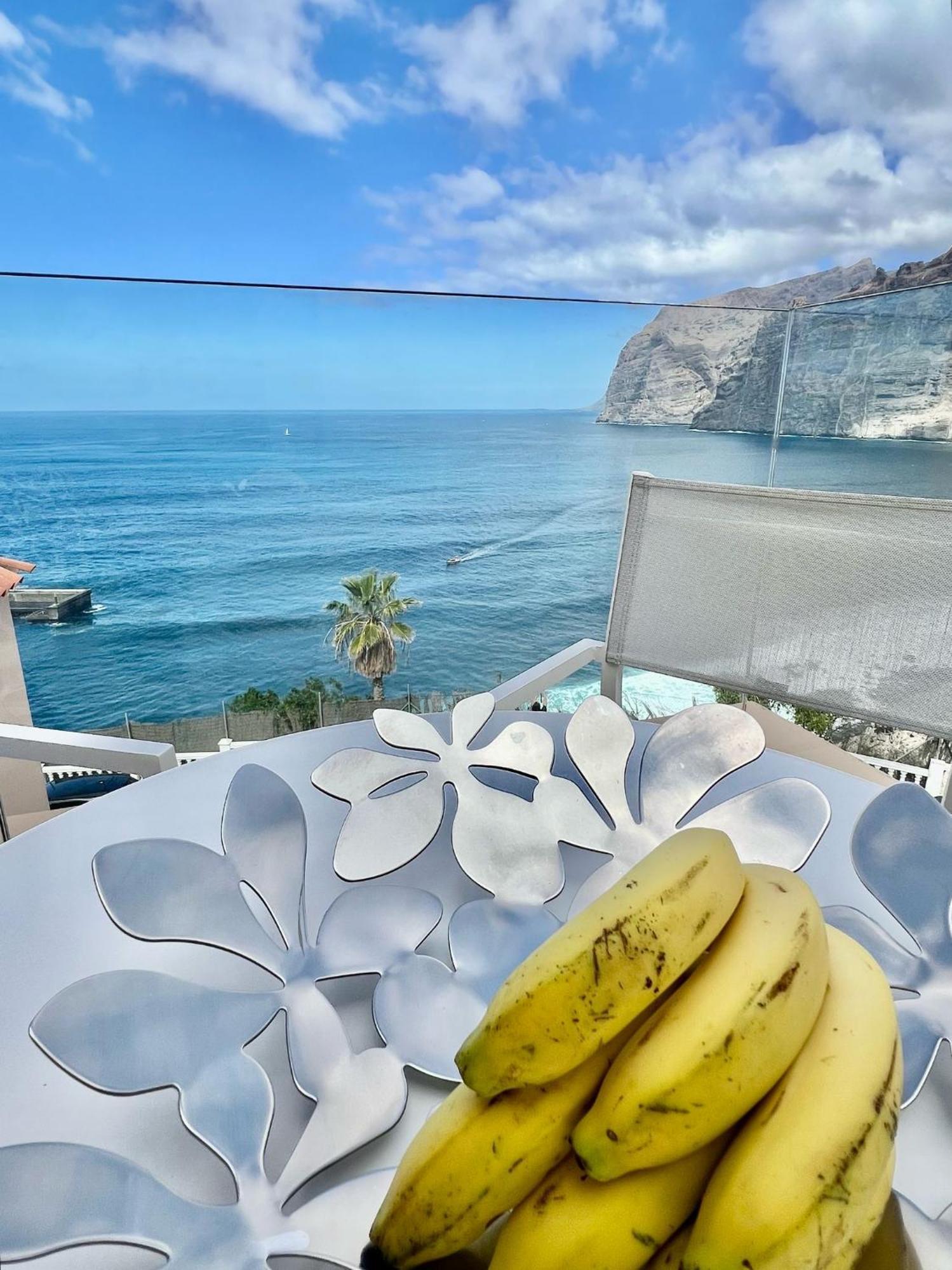 Apartamento Incleibles Vistas Al Oceano Y Piscina. Acantilado de los Gigantes Bagian luar foto